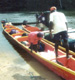 Upstream by boat